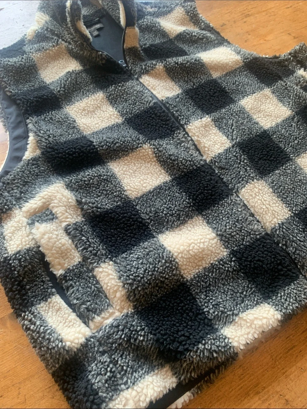 Banana Republic plush sherpa